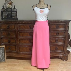 COPY - Vintage 1960's Barbie Pink maxi skirt